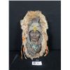 Image 1 : Native Indian Warrior Wall Plaque Wall Hanging