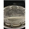 Image 2 : Beautiful Silver Plated Presentation Tray of Lion's Gate Bridge in Vancouver BC.