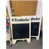 Image 1 : 2 Krombacher Beer Chalboard A Frame Signs