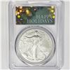 Image 1 : 2022 A.S.E. 1st Strike Happy Holidays PCGS MS70