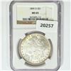 Image 1 : 1899-O Morgan Silver Dollar NGC MS65