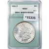 Image 1 : 1886-O Morgan Silver Dollar NTC MS62