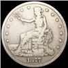 Image 1 : 1877-S Silver Trade Dollar NICE CIRCULATED