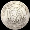 Image 2 : 1877-S Silver Trade Dollar NICE CIRCULATED