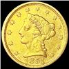 Image 1 : 1851 $2.50 Gold Quarter Eagle LIGHT CIRCULATED