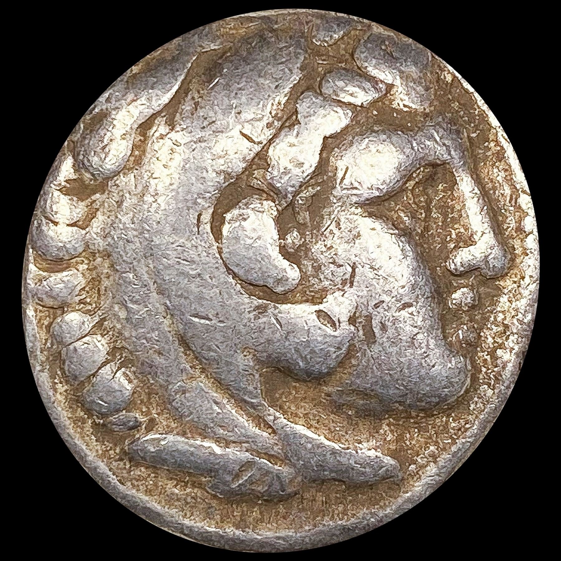 Ancient Greek Silver Drachma NICE CIRCULATED