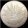 Image 1 : 1885 Mexico Silver 8 Reales CLOSELY UNCIRCULATED