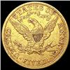 Image 2 : 1880 $5 Gold Half Eagle CLOSELY UNCIRCULATED