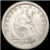 Image 1 : 1854 Arrows Seated Liberty Quarter ABOUT UNC