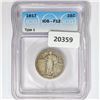 Image 1 : 1917 Standing Liberty Quarter ICG F12 Type 1