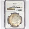 Image 1 : 1885 Morgan Silver Dollar NGC MS65