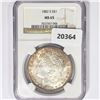 Image 1 : 1882-S Morgan Silver Dollar NGC MS65