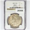 Image 1 : 1899-O Morgan Silver Dollar NGC MS65