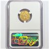 Image 2 : 1929 $2.50 Gold Quarter Eagle NGC MS61