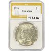Image 1 : 1926 Silver Peace Dollar PGA MS64
