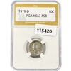 Image 1 : 1919-D Mercury Silver Dime PGA MS63 FSB