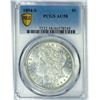 Image 1 : 1894-S Morgan Silver Dollar PCGS AU58