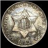Image 1 : 1853 Silver Three Cent CLOSELY UNCIRCULATED