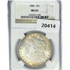 Image 1 : 1885 Morgan Silver Dollar NGC MS65