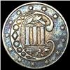 Image 2 : 1859 Silver Three Cent LIGHT CIRCULATED