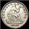 Image 1 : 1849/6 Seated Liberty Half Dime UNCIRCULATED