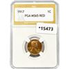 Image 1 : 1917 Wheat Cent PGA MS65 RED