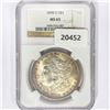 Image 1 : 1898-O Morgan Silver Dollar NGC MS65