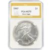 Image 1 : 1997 American Silver Eagle PGA MS70