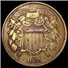 Image 1 : 1865 Two Cent Piece LIGHT CIRCULATED