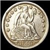 Image 1 : 1853 Arws Seated Liberty Dime UNCIRCULATED