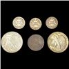 Image 2 : (6) Misc Coins (1877, 1899, 1908-D, 1911, 1938, 1
