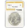 1900-S Morgan Silver Dollar PGA MS63