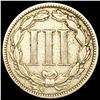 Image 2 : 1879 Nickel Three Cent NICE CIRCULATED