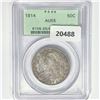 Image 1 : 1814 Capped Bust Half Dollar PCGS AU55