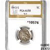 1913-S Buffalo Nickel PGA AU58
