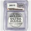 Image 2 : 2024 1oz Silver MAGA King Trump ICG BU DCAM