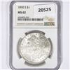 Image 1 : 1890-S Morgan Silver Dollar NGC MS62