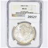 Image 1 : 1883-O Morgan Silver Dollar NGC MS65