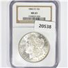 Image 1 : 1884-CC Morgan Silver Dollar NGC MS63