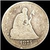 Image 1 : 1875-S Twenty Cent Piece NICE CIRCULATED