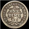 Image 2 : 1853 Seated Liberty Dime NICE CIRCULATED