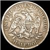 Image 2 : 1866-S Seated Liberty Half Dollar NICE CIRC