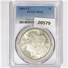Image 1 : 1884-CC Morgan Silver Dollar PCGS MS62