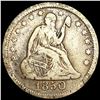 Image 1 : 1850 Seated Liberty Quarter NICE CIRCULATED
