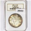 Image 1 : 1881-S Morgan Silver Dollar NGC MS64