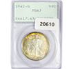 1942-S Walking Liberty Half Dollar PCGS MS63