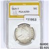 1829/7 Capped Bust Half Dollar PGA AU58+