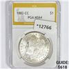 1882-CC Morgan Silver Dollar PGA MS64