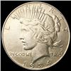 1934-D Silver Peace Dollar NEARLY UNCIRCULATED
