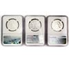 Image 2 : 1963 Set (3) Franklin Half Dollar NGC PF67